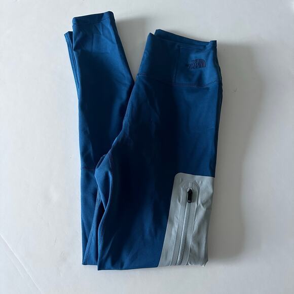The North Face Paramount tight MONTEREY BLUE-SILVER BLUE women sz extra small - Picture 8 of 9